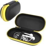 EAZY CASE Universal Tasche f&uuml;r In-Ear Kopfh&ouml;rer mit Netzfach - Hardcase