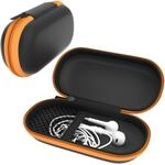 EAZY CASE Universal Tasche f&uuml;r In-Ear Kopfh&ouml;rer mit Netzfach - Hardcase