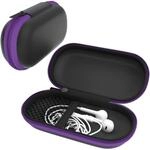 EAZY CASE Universal Tasche f&uuml;r In-Ear Kopfh&ouml;rer mit Netzfach - Hardcase
