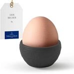 Villeroy & Boch - Manufacture Rock Blanc Eierbecher Schwarz, Sp&uuml;lmaschinenfest,