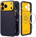 Spigen iPhone 17 Pro H&uuml;lle Nano Pop MagFit -Blueberry Navy | Kompatibel mit...
