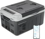 EUHOMY 10L Kompressor K&uuml;hlbox (-20℃~20℃) 12/24V DC & 230V AC Tragbarer