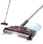 CLEANmaxx Akkubesen kabellos | Bodenfeger mit 1.200 U/min & 4 B&uuml;rsten | inkl.