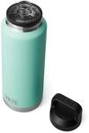YETI Rambler Trinkflasche 46 oz (1,3 L) Seafoam &ndash; Edelstahl Trinkflasche,