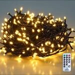 SALCAR 26m 360er LED Lichterkette Weihnachtsbaum (23m Lichterkette + 3m Stromkabel)