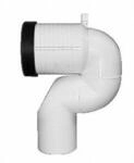 LAUFEN bei Abgang senkrecht Spezialablaufbogen f&uuml;r Wandabstand 220-350 mm,