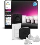 Philips Hue Starter Kit White & C. Amb. 400-3 GU10 sw v3 EU