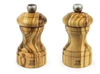 PEUGEOT - M&uuml;hlenset Bistro 10 cm Pfefferm&uuml;hle und Salzm&uuml;hle - Stahlmahlwerk -