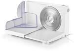 GOURMETmaxx Allesschneider 150W Wei&szlig; | Elektrisch mit Edelstahl-Klinge &