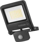 Osram ENDURA FLOOD PC 30W LED-Fluter mit Sensor, 4000K, 3000 Lumen, IP44 Flutlicht