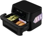 Haier Hei&szlig;luftfritteuse Flex | 11 L Airfryer Dual mit herausnehmbarer Trennwand &