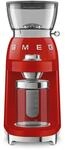 Smeg, Kaffeem&uuml;hle CGF03RDEU, 15 Mahlgrade, 240-g-Kaffeebohnenbeh&auml;lter,...