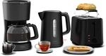 Klarstein Velaire Vollst&auml;ndiges Fr&uuml;hst&uuml;cksset &ndash; Toaster 2 Scheiben mit