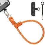 SMALLRIG Handyband,Verstellbare Handyband 38 cm, Leder- und Nylon-Handschlaufe f&uuml;r