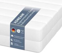 XDREAM Pure 7-Zonen Matratze 80x200 cm | H3 (H&auml;rtegrad 3) mittelfest |...
