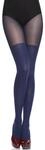 Merry Style Damen Strumpfhose 40 DEN Overknee-Optik gestreift MS-GB-387 | Gestreiftes