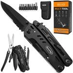 RoverTac Multitool Taschenmesser Werkzeug Geschenke: Multifunktionswerkzeug Camping