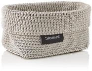 blomus | Aufbewahrungskorb | Tela | Kunstfaser Sand | M 15x10x9cm | Indoor |