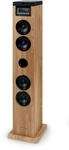 Turmlautsprecher THOMSON Schwarz/Holz Bluetooth/CD/USB/SD, 60 W, UKW-Radio,