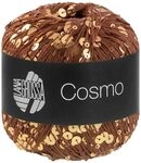 LANA GROSSA Cosmo | Beilaufgarn aus Baumwolle mit gro&szlig;en und kleinen Pailletten 