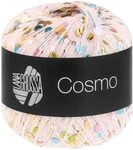 LANA GROSSA Cosmo | Beilaufgarn aus Baumwolle mit gro&szlig;en und kleinen Pailletten 