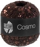 LANA GROSSA Cosmo | Beilaufgarn aus Baumwolle mit gro&szlig;en und kleinen Pailletten 