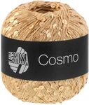 LANA GROSSA Cosmo | Beilaufgarn aus Baumwolle mit gro&szlig;en und kleinen Pailletten 