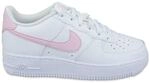 NIKE CT3839 103 AIR FORCE 1 -GS- DAMEN SPORTSCHUHE WEISS ROSA SCHAUM: