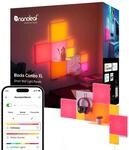 Nanoleaf Blocks Starter Kit | 10-Pack Combo, RGBW farbwechselnde Wandlampen,