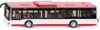 siku 3734, Stadtbus, 1:50, Metall/Kunststoff, &Ouml;ffenbare T&uuml;ren, Rot/Wei&szlig;