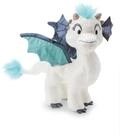 NICI Kuscheltier Drache Zafura 35cm - wei&szlig; - Softer Pl&uuml;sch mit Glitzer-Effekt,