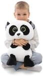 NICI GLUBSCHIS Kuscheltier Panda Peppino 45cm &ndash; wei&szlig; &ndash; Weiches Pl&uuml;schtier &ndash;