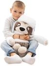 NICI Kuscheltier Faultier Izzy Icetumbler mit M&uuml;tze 50cm - beige - Weiches