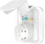sygonix SY-5775152 1fach Unterputz-Fehlerstrom-Sicherheitssteckdose erh&ouml;hter