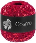 LANA GROSSA Cosmo | Beilaufgarn aus Baumwolle mit gro&szlig;en und kleinen Pailletten 