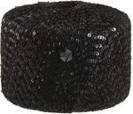 LANA GROSSA Glamour | Beilaufgarn mit Pailletten | Handstrickgarn aus 55% Polyamid