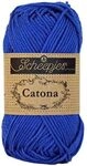Scheepjes - Scheepjes 201 Elektrisch Blau Catona Garn - 1x25g