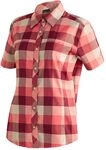 Maier Sports Kendra S/S W RED Check - 38