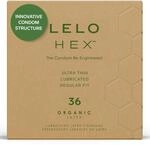 LELO HEX Organic Kondome aus &ouml;kologisch erzeugtem Naturlatex und angereichert mit
