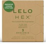 LELO HEX Organic Kondome aus &ouml;kologisch erzeugtem Naturlatex und angereichert...