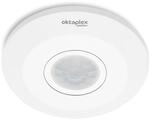 Oktaplex Ina Bewegungsmelder Innen 360 Grad 8m Reichweite LED geeignet wei&szlig; Aufputz