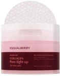 EQQUALBERRY Collagen Pore-Tight Up Gel Toner Pads 60 Pads 140ml Koreanische