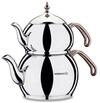 Korkmaz Hanedan A222 Teekanne Teekocher 3.1 Liter Induktion Caydanlik Rosegold