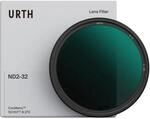 Urth 39 mm Variabler Graufilter ND2-32 (1-5 Stop) ND Filter (Plus) &mdash; Neutraldichte,
