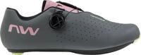 Northwave Sonic Plus Rennrad Fahrradschuhe grau/rosa 2026: Gr&ouml;&szlig;e: 37