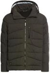 camel active Herren Winterjacke mit Abnehmbarer Kapuze Dunkelbraun, menswear-52