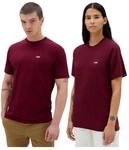Vans Left Chest Logo T-Shirt 2025 Burgundy