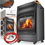 KESSER&reg; Gasheizer Gasheizofen Heizstrahler 3,4 kW Gas Kamin inkl....