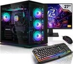 AURUMPC Aurum Komplett Set Gaming PC Ryzen 9 5950X &bull; 27" Monitor &bull; GeForce