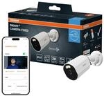 Osram SMART+ WiFi Au&szlig;enkamera 4MP 2K IP67, Nachtsicht 10m, Zwei-Wege-Audio,